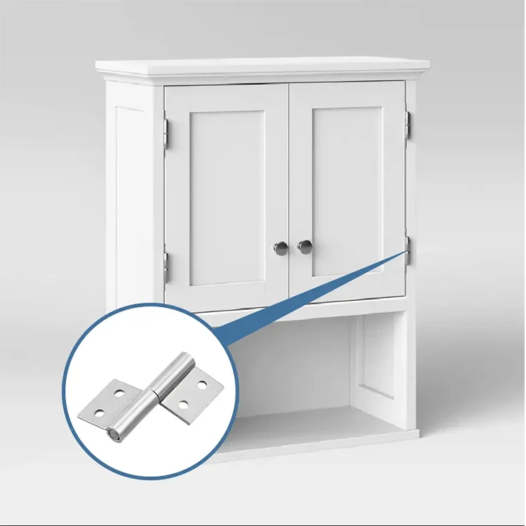 Rustfritt stål Damping Butt Hinge